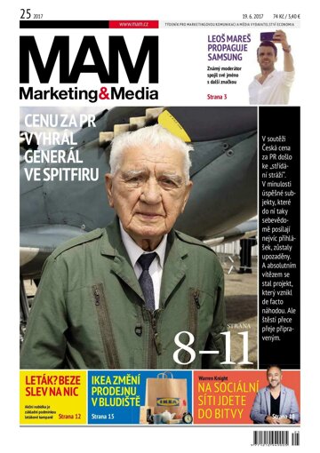 Obálka e-magazínu Marketing & Media 25 - 19.6.2017