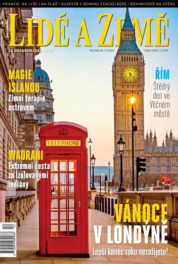 Obálka e-magazínu Lidé a Země 12 / 2017