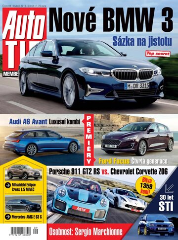 Obálka e-magazínu Auto TIP 9/2018