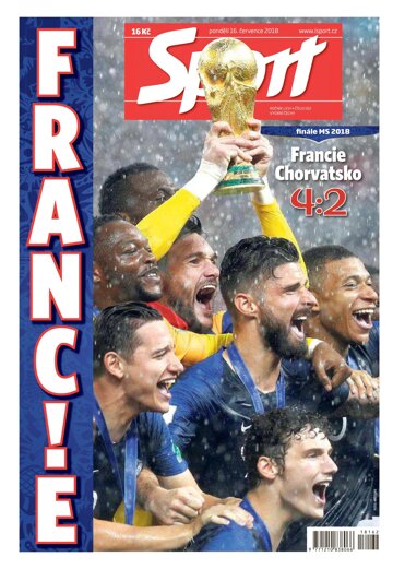 Obálka e-magazínu Sport 16.7.2018