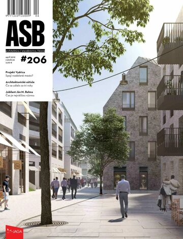Obálka e-magazínu ASB Architektúra Stavebníctvo Biznis04/2019