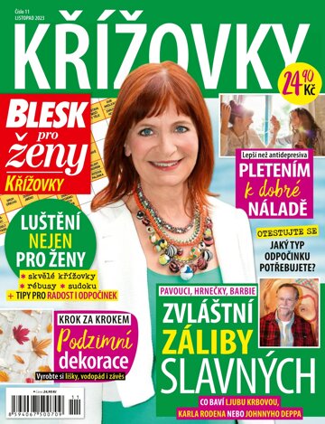 Obálka e-magazínu Blesk pro ženy Křížovky 11/2023