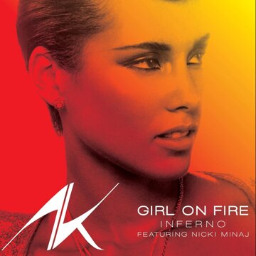 Obálka uvítací melodie Girl On Fire (Inferno Version) ft. Nicki Minaj