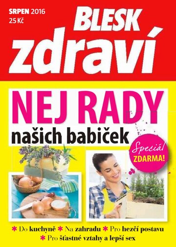 Obálka e-magazínu Příloha Blesku Zdraví - 7/2016
