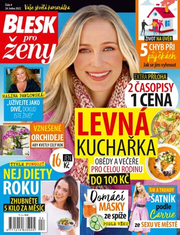 Obálka e-magazínu Blesk pro ženy 4/2022