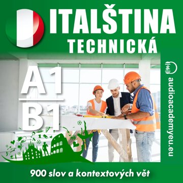 Obálka audioknihy Technická italština A1-B1
