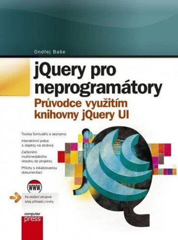 Obálka knihy jQuery pro neprogramátory