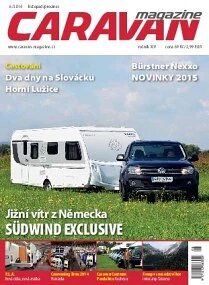 Obálka e-magazínu Caravan 6/2014