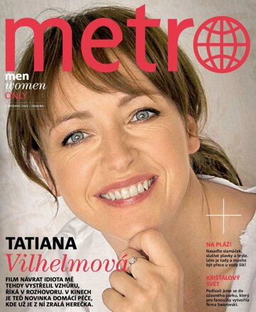 Obálka e-magazínu WOMEN ONLY METRO MEN/ - 15.7.2015