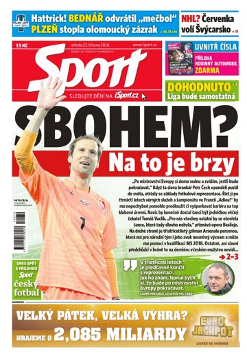 Obálka e-magazínu Sport 23.3.2016