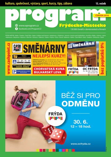 Obálka e-magazínu Program FM 06-2016