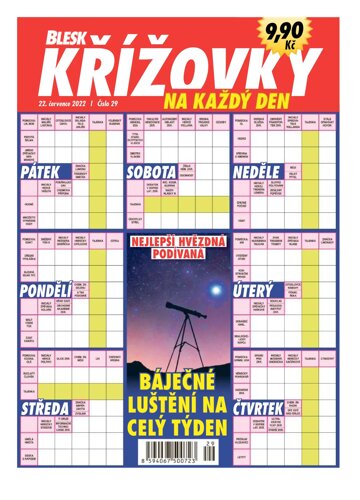 Obálka e-magazínu Blesk křížovky na každý den 29/2022