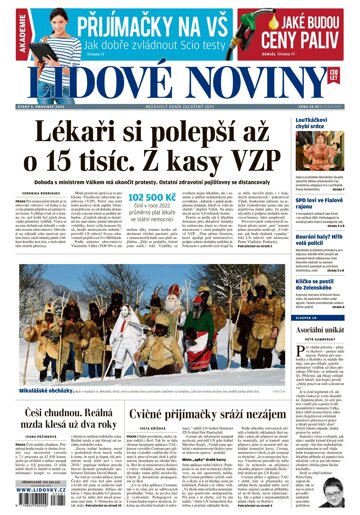 Obálka e-magazínu Lidové noviny 5.12.2023