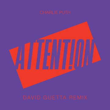 Obálka uvítací melodie Attention (David Guetta Remix)