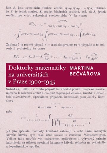 Obálka knihy Doktorky matematiky na univerzitách v Praze 1900–1945