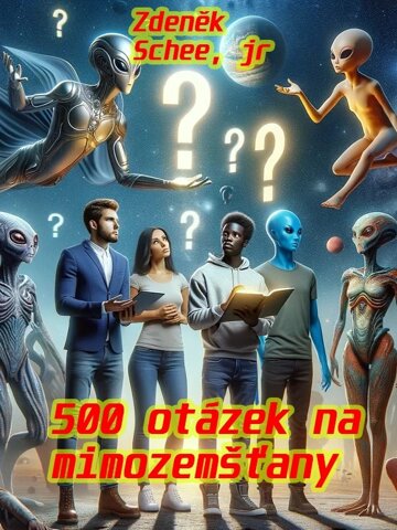 Obálka knihy 500 otázek na mimozemšťany