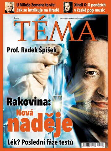 Obálka e-magazínu TÉMA 2.1.2015