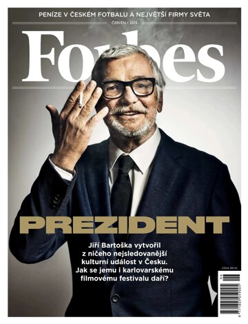 Obálka e-magazínu Forbes 6/2015