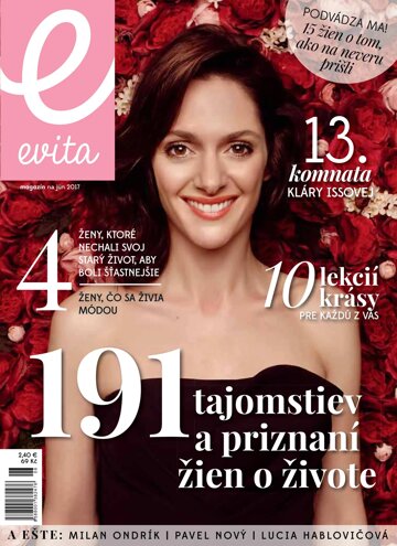 Obálka e-magazínu EVITA magazín 6/2017
