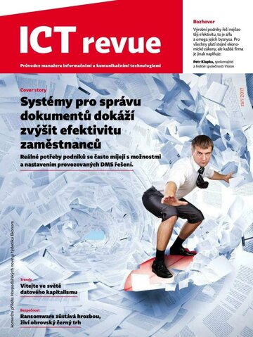 Obálka e-magazínu Ekonom 37 - 14.09.2017 - příloha ICT revue