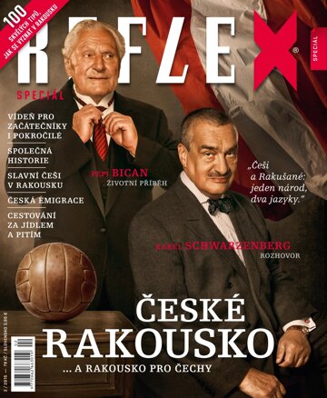 Obálka e-magazínu České Rakousko