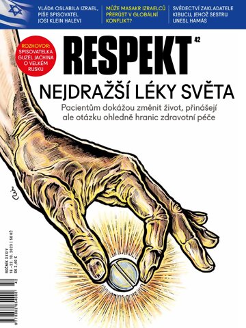 Obálka e-magazínu Respekt 42/2023