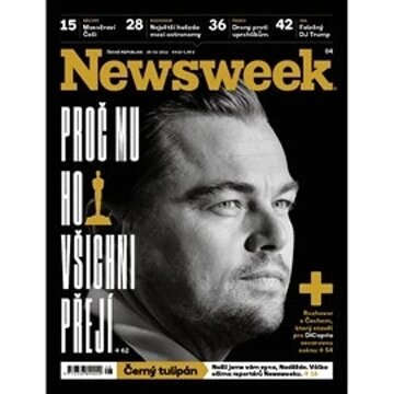 Obálka audioknihy Newsweek 04/2016