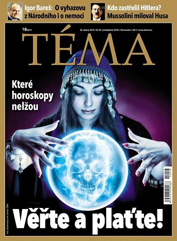 Obálka e-magazínu TÉMA 30.4.2015