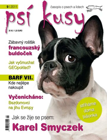 Obálka e-magazínu Psí kusy 9/2011