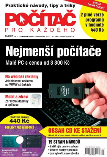 Obálka e-magazínu Počítač pro každého 24/2017