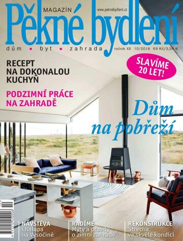 Obálka e-magazínu Pěkné bydlení 10/2018