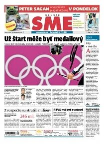 Obálka e-magazínu SME 28.7.2012