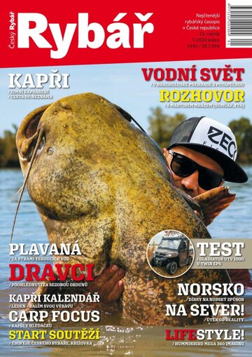 Obálka e-magazínu Český rybář 1/2020