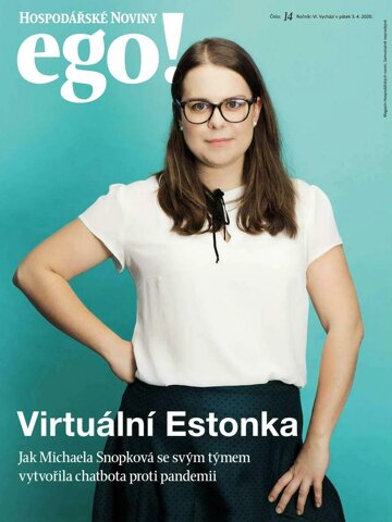 Obálka e-magazínu Hospodářské noviny - příloha Ego! 067 - 3.4.2020 magazín Ego!