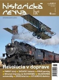 Obálka e-magazínu Historická Revue jún 2013