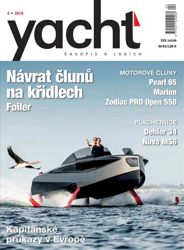 Obálka e-magazínu Yacht 4/2018