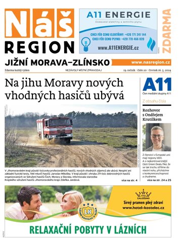 Obálka e-magazínu Náš Region - Jižní Morava/Zlínsko 20/2024