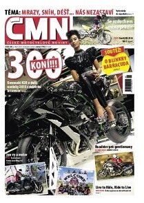 Obálka e-magazínu ČESKÉ MOTOCYKLOVÉ NOVINY 20/2014