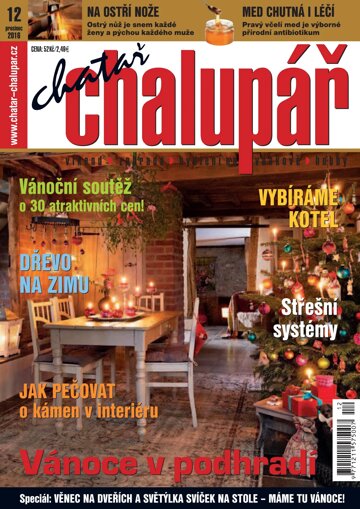 Obálka e-magazínu Chatař Chalupář 12/2016