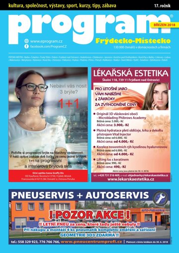 Obálka e-magazínu Program FM 03-2018