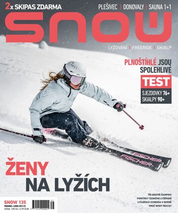 Obálka e-magazínu SNOW 135 – prosinec-leden22/2021