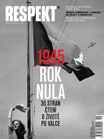 Obálka e-magazínu Respekt 19/2015