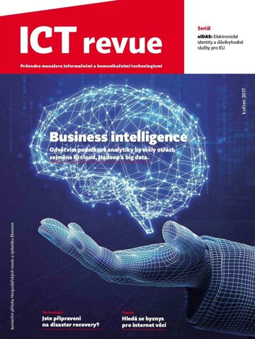 Obálka e-magazínu Ekonom 20 - 18.05.2017 příloha ICT revue