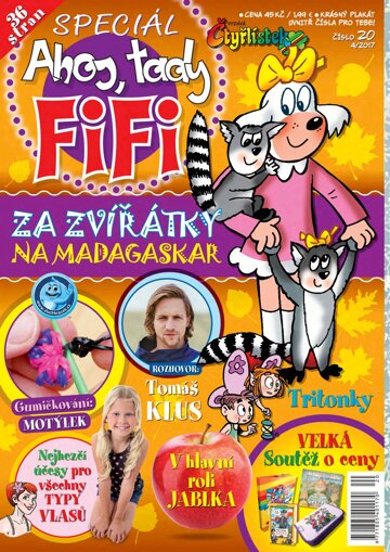 Obálka e-magazínu Ahoj, tady FiFi 4/2017