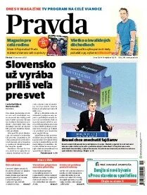 Obálka e-magazínu Pravda 20. 12. 2012