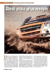 Obálka e-magazínu Shrnutí Rally Dakar 2014