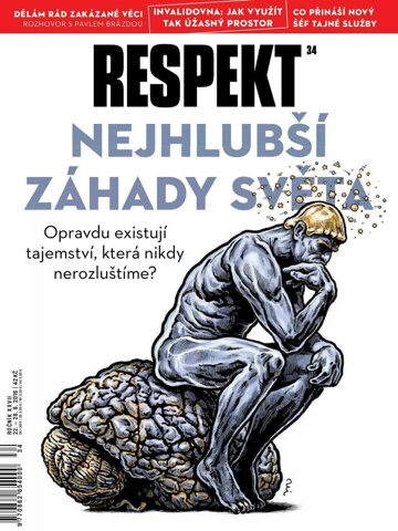 Obálka e-magazínu Respekt 34/2016