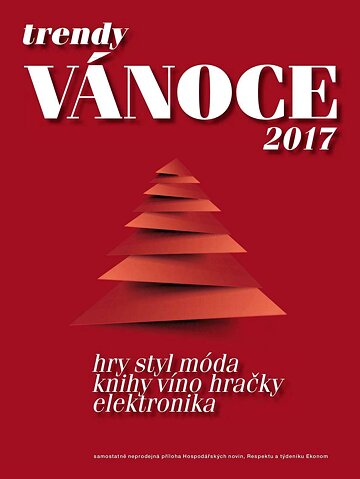 Obálka e-magazínu Ekonom 47 - 23.11.2017 příloha Trendy Vánoce