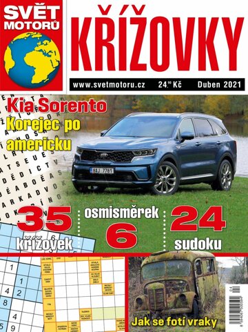 Obálka e-magazínu Svět motorů Křížovky 4/2021