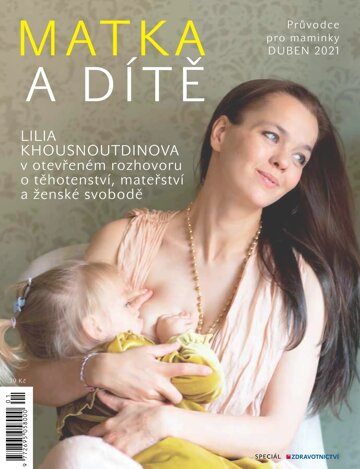 Obálka e-magazínu Matka a dítě 1/2021